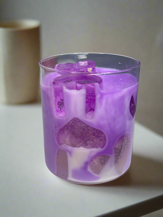 Lavender Latte Candle