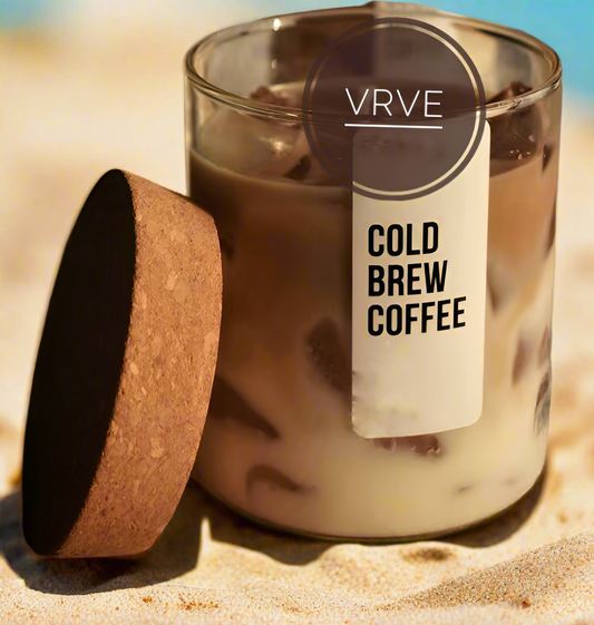 Cold Brew latte candle
