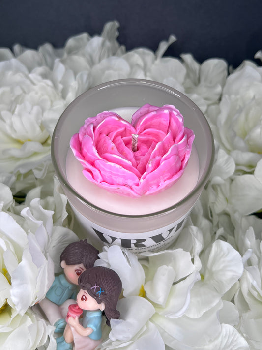 Frosted Glass Candle